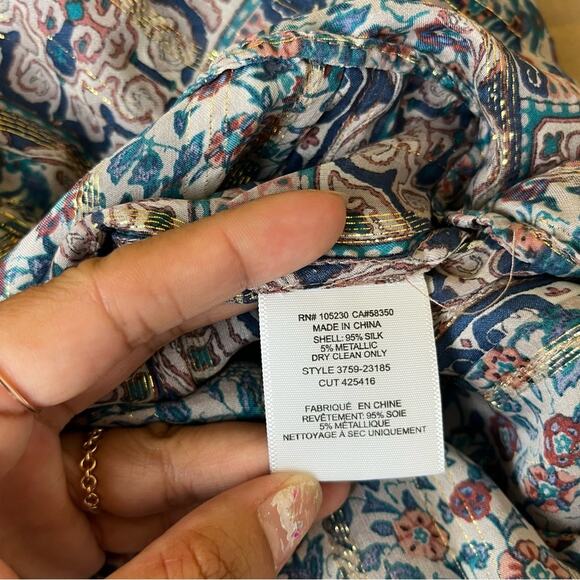 Joie Frazier Blouse in Dusty Mink - Picture 8 of 8